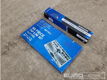 Equipamento para oficina Unused 6Pc Jumbo Spanner Set & 45Pc Tap & Die Set (2 of): foto 4 Equipamento para oficina Unused 6Pc Jumbo Spanner Set & 45Pc Tap & Die Set (2 of): foto 4