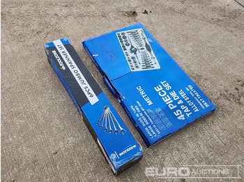 Equipamento para oficina Unused 6Pc Jumbo Spanner Set & 45Pc Tap & Die Set (2 of): foto 2 Equipamento para oficina Unused 6Pc Jumbo Spanner Set & 45Pc Tap & Die Set (2 of): foto 2