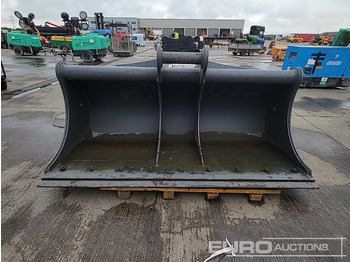 Balde novo Unused Miller 96" Ditching Bucket 100mm Pin to suit 40 Ton Excavator: foto 2