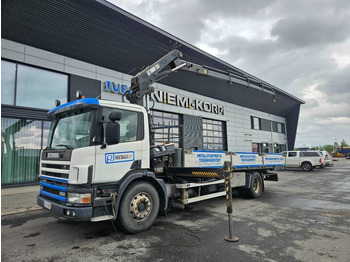 Locação financeira de Scania P 94 DB 220 Hiab 135-4 lisähydrauliikalla  Scania P 94 DB 220 Hiab 135-4 lisähydrauliikalla: foto 1