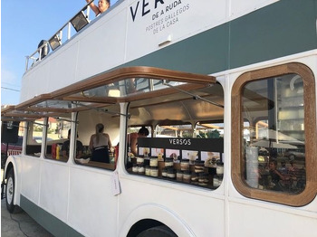 Ônibus panorâmico British Bus Bristol Lodekka - open topped FOOD TRUCK: foto 5