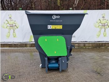 Balde carregador para Máquina agrícola novo SID EINSTREUGERÄT MIT BAND / FUTTERVERTEILER /  Bedding Bucket / Pailleuse 1,0m 0,8m3: foto 2