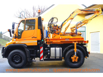 Veículo municipal/ Especial UNIMOG Unimog U 400/TÜV/Hydrostat/Mähtür +MULAG MHU 800: foto 3
