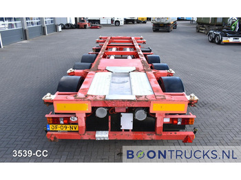 Semi-reboque transportador de contêineres/ Caixa móvel Burg BPO 12-27 CCXGX-00 TANK CHASSIS | 20-30ft * 3800 Kg * NL TRAILER: foto 2 Semi-reboque transportador de contêineres/ Caixa móvel Burg BPO 12-27 CCXGX-00 TANK CHASSIS | 20-30ft * 3800 Kg * NL TRAILER: foto 2