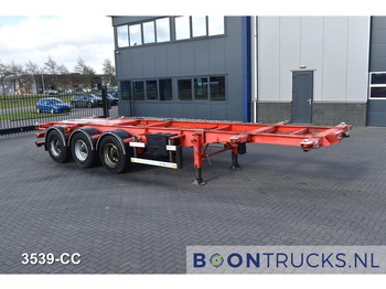 Semi-reboque transportador de contêineres/ Caixa móvel Burg BPO 12-27 CCXGX-00 TANK CHASSIS | 20-30ft * 3800 Kg * NL TRAILER: foto 4 Semi-reboque transportador de contêineres/ Caixa móvel Burg BPO 12-27 CCXGX-00 TANK CHASSIS | 20-30ft * 3800 Kg * NL TRAILER: foto 4
