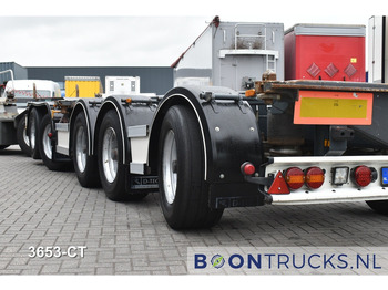 Semi-reboque transportador de contêineres/ Caixa móvel D-Tec CT-60-05D COMBITRAILER | 2x20-30-40-45ft HC * 3x STEERING * 3x LIFT AXLE * NL TRAILER: foto 2