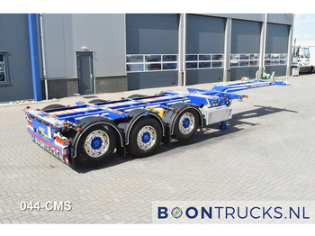 Semi-reboque transportador de contêineres/ Caixa móvel D-TEC