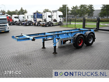 Semi-reboque transportador de contêineres/ Caixa móvel KOHLER CS 20/2 CHASSIS | 20ft * STEEL SUSPENSION * SAF / DRUM * 6x AVAILABLE: foto 5