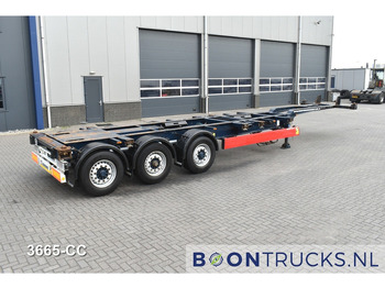 Semi-reboque transportador de contêineres/ Caixa móvel KRONE SD