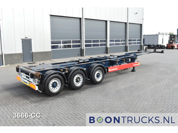 Semi-reboque transportador de contêineres/ Caixa móvel KRONE SD