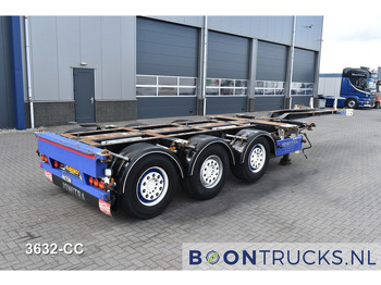 Semi-reboque transportador de contêineres/ Caixa móvel PACTON