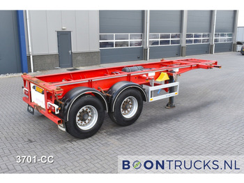 Semi-reboque transportador de contêineres/ Caixa móvel PACTON