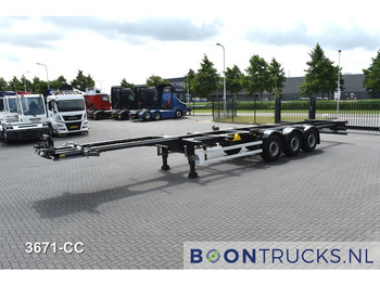 Semi-reboque transportador de contêineres/ Caixa móvel Renders EURO 925 | 2x20-30-40-45ft HC * LIFT AXLE * DISC BRAKES * EXTENDABLE REAR * MOT 12-2025: foto 5