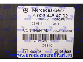 Centralina electrónica para Camião CALCULATOR CPC-FR MERCEDES ACTROS MP3 A0024464702: foto 3