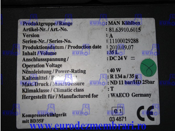 Cabine e interior para Camião FRIGIDER MAN TGA TGX 81.63910.6015, 81.63910.6022, 81.63910.6024, 81.63910.6032: foto 3 Cabine e interior para Camião FRIGIDER MAN TGA TGX 81.63910.6015, 81.63910.6022, 81.63910.6024, 81.63910.6032: foto 3