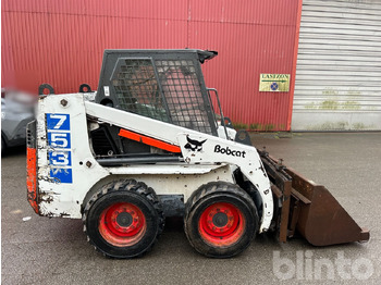Mini pá carregadora Bobcat 753 - 2 Redskap: foto 4 Mini pá carregadora Bobcat 753 - 2 Redskap: foto 4