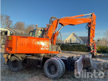 Escavadeira de rodas HITACHI ZX160W