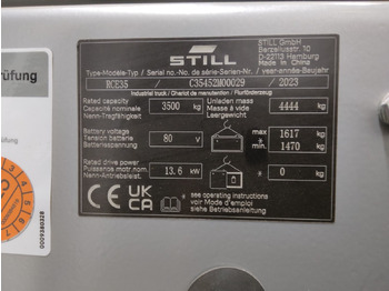 Empilhador elétrico STILL RCE35: foto 5 Empilhador elétrico STILL RCE35: foto 5