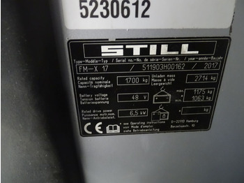 Empilhador retráctil Still FM-X17: foto 5