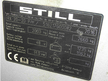 Empilhador elétrico Still RX20-20P/H: foto 5