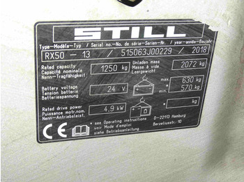 Empilhador elétrico Still RX50-13: foto 5