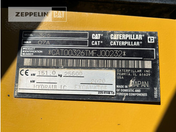 Escavadora de rastos Cat 326-07A: foto 5