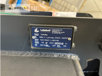 Balde escavadora para Máquina de construção Komponenten TL500_MS03 NEU: foto 2