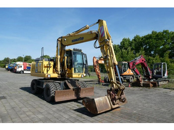 Escavadeira de rodas KOMATSU PW140