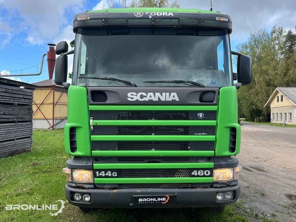 2001 Scania R144 6x4 Loglift + 1997 Närko TP3-RT-280 - Camião de transporte de madeira, Camião grua: foto 5 2001 Scania R144 6x4 Loglift + 1997 Närko TP3-RT-280 - Camião de transporte de madeira, Camião grua: foto 5