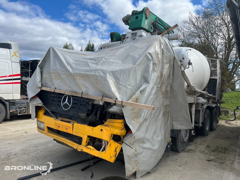 2003 MERCEDES-BENZ ACTROS 3240B 8X4/4 Mixer - Camião betoneira: foto 3 2003 MERCEDES-BENZ ACTROS 3240B 8X4/4 Mixer - Camião betoneira: foto 3