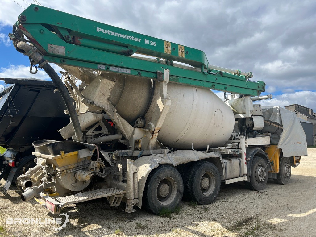 2003 MERCEDES-BENZ ACTROS 3240B 8X4/4 Mixer - Camião betoneira: foto 2 2003 MERCEDES-BENZ ACTROS 3240B 8X4/4 Mixer - Camião betoneira: foto 2