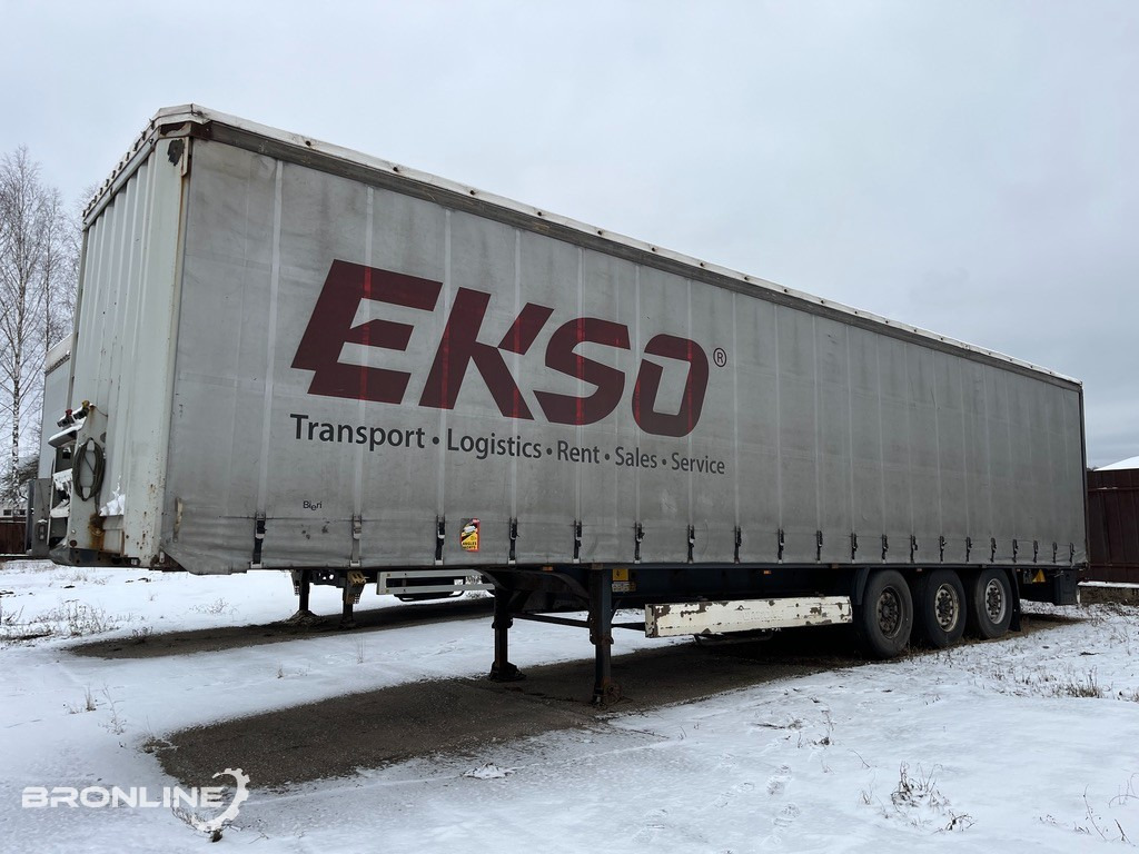 2006 KRONE SDP 27ELB2-CS curtain side semi-trailer - Semi-reboque de lona: foto 2 2006 KRONE SDP 27ELB2-CS curtain side semi-trailer - Semi-reboque de lona: foto 2