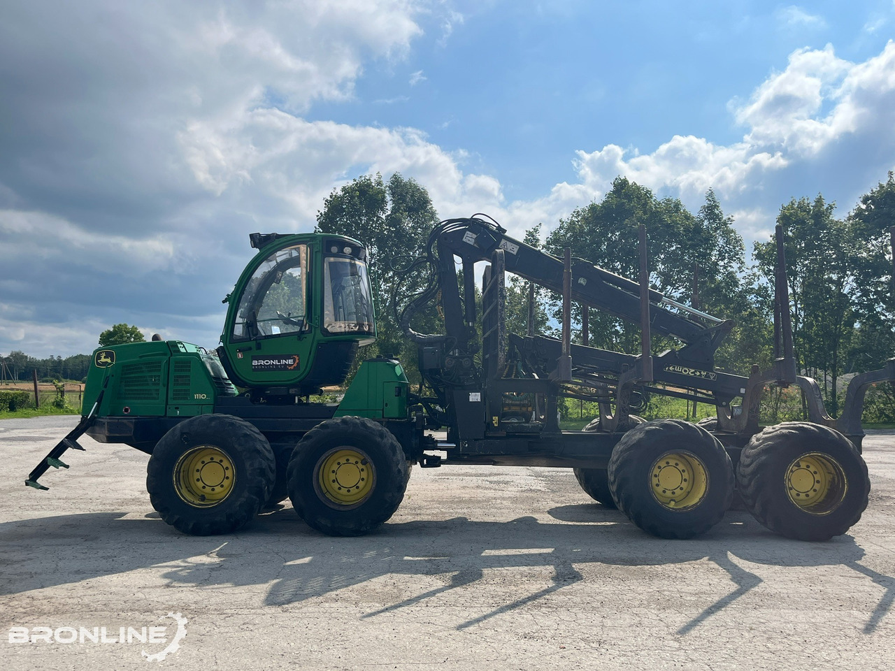 2010 John Deere 1110E Forwarder 8x8 - Forwarder: foto 5 2010 John Deere 1110E Forwarder 8x8 - Forwarder: foto 5