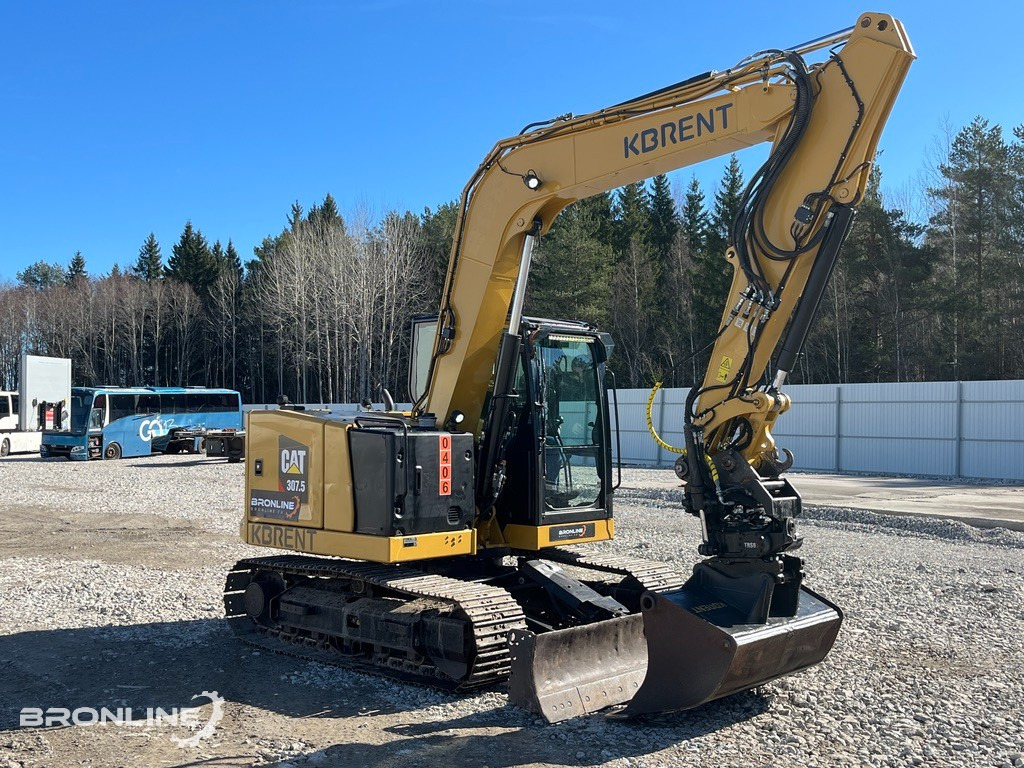 2019 Caterpillar 307.5 ROTOTILT / CENTRAL LUBRICATION / S50 - Escavadora de rastos: foto 2 2019 Caterpillar 307.5 ROTOTILT / CENTRAL LUBRICATION / S50 - Escavadora de rastos: foto 2