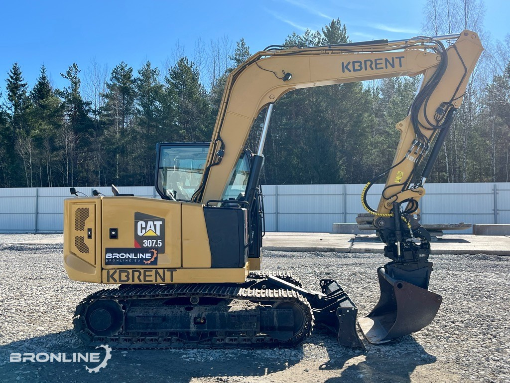 2019 Caterpillar 307.5 ROTOTILT / CENTRAL LUBRICATION / S50 - Escavadora de rastos: foto 4 2019 Caterpillar 307.5 ROTOTILT / CENTRAL LUBRICATION / S50 - Escavadora de rastos: foto 4