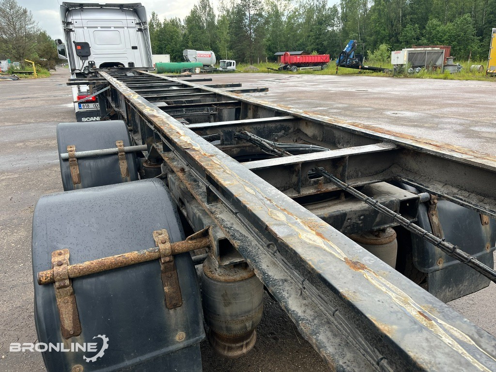 GS*Meppel OB120-2000 semi-trailer chassis - Reboque chassi: foto 4 GS*Meppel OB120-2000 semi-trailer chassis - Reboque chassi: foto 4