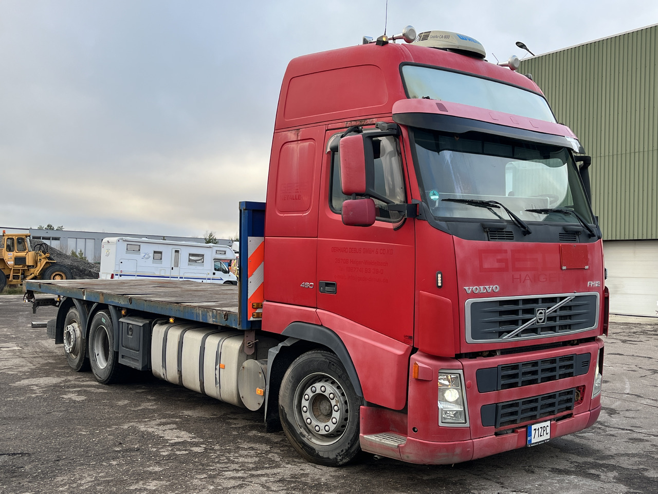 Volvo FH12 Flatbed Automatic 2006 - Camião de caixa aberta/ Plataforma: foto 3 Volvo FH12 Flatbed Automatic 2006 - Camião de caixa aberta/ Plataforma: foto 3