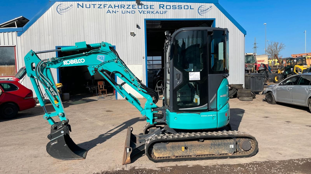 Kobelco SK28SR-6F Minibagger Monoausleger - Mini escavadeira: foto 1 Kobelco SK28SR-6F Minibagger Monoausleger - Mini escavadeira: foto 1