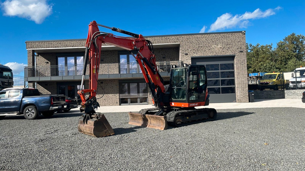 Kubota KX080-4a Verstellausleger 8835 KG - Mini escavadeira: foto 1 Kubota KX080-4a Verstellausleger 8835 KG - Mini escavadeira: foto 1