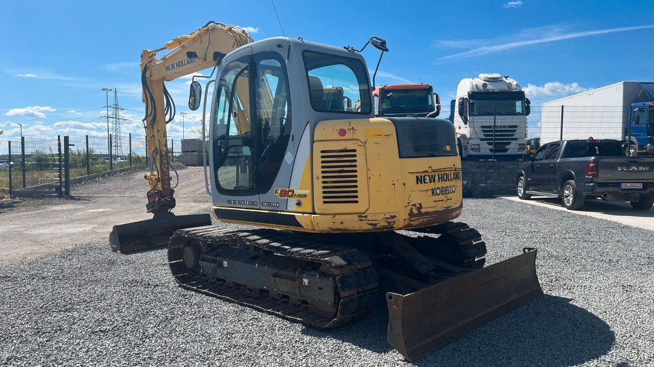 New Holland Kobelco E 80 MSR Minibagger SW 8300 Kg - Mini escavadeira: foto 5 New Holland Kobelco E 80 MSR Minibagger SW 8300 Kg - Mini escavadeira: foto 5