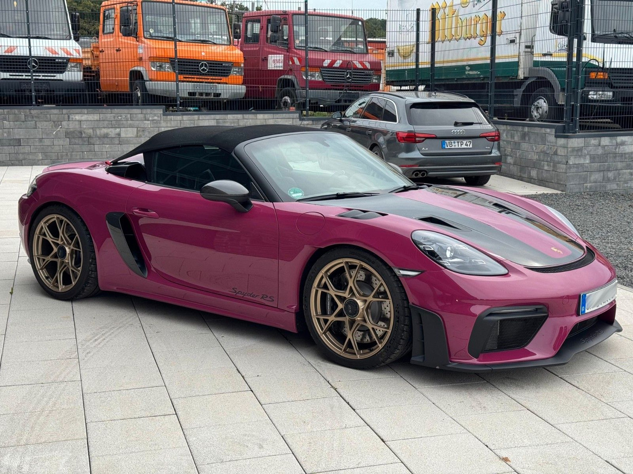 Porsche Boxster 718 Spyder RS WEISSACH LIFT - Cabrio: foto 5 Porsche Boxster 718 Spyder RS WEISSACH LIFT - Cabrio: foto 5