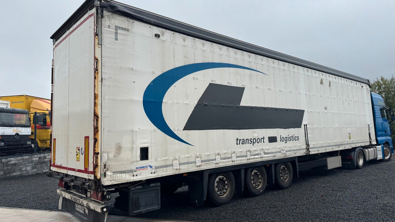 Schmitz Cargobull Auflieger Pritsche + Plane Speed Curtain - Semi-reboque de lona: foto 3 Schmitz Cargobull Auflieger Pritsche + Plane Speed Curtain - Semi-reboque de lona: foto 3
