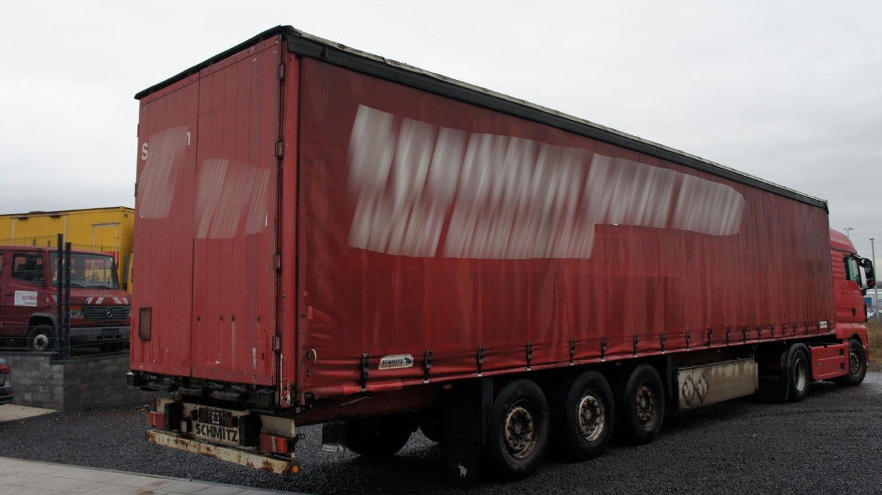 Schmitz Cargobull S01 Pritsche + Plane SAF-Achsen - Semi-reboque de lona: foto 4 Schmitz Cargobull S01 Pritsche + Plane SAF-Achsen - Semi-reboque de lona: foto 4