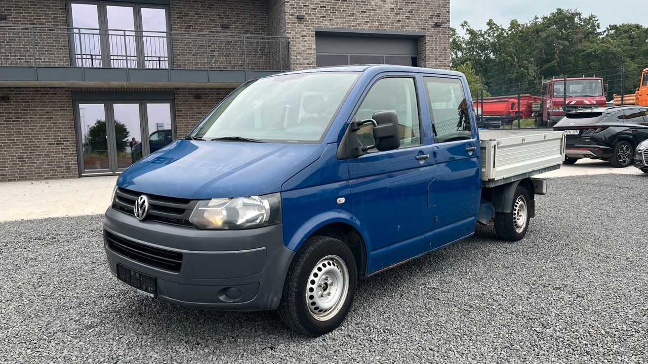 Volkswagen T5 Transporter Pritsche Doppelkabine Doka - Carrinha de caixa aberta, Carrinha cabine dupla: foto 3 Volkswagen T5 Transporter Pritsche Doppelkabine Doka - Carrinha de caixa aberta, Carrinha cabine dupla: foto 3