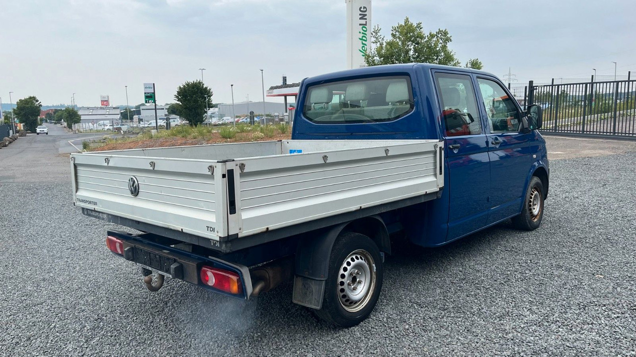 Volkswagen T5 Transporter Pritsche Doppelkabine Doka - Carrinha de caixa aberta, Carrinha cabine dupla: foto 5 Volkswagen T5 Transporter Pritsche Doppelkabine Doka - Carrinha de caixa aberta, Carrinha cabine dupla: foto 5