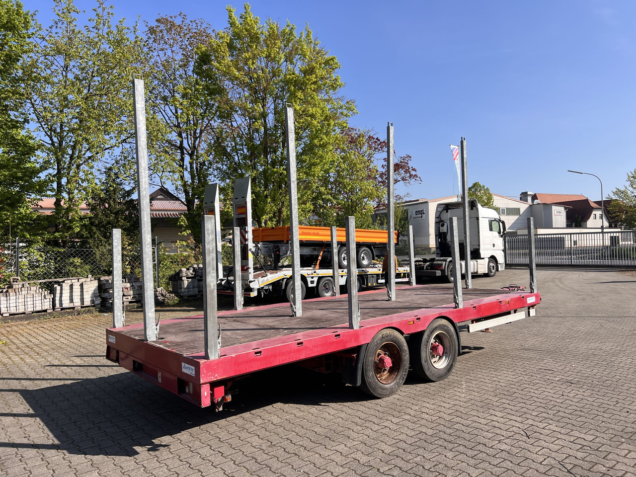 Auwaerter X-LTL110 Tandempritsche, ausziehbar - Reboque transporte de madeira: foto 3 Auwaerter X-LTL110 Tandempritsche, ausziehbar - Reboque transporte de madeira: foto 3