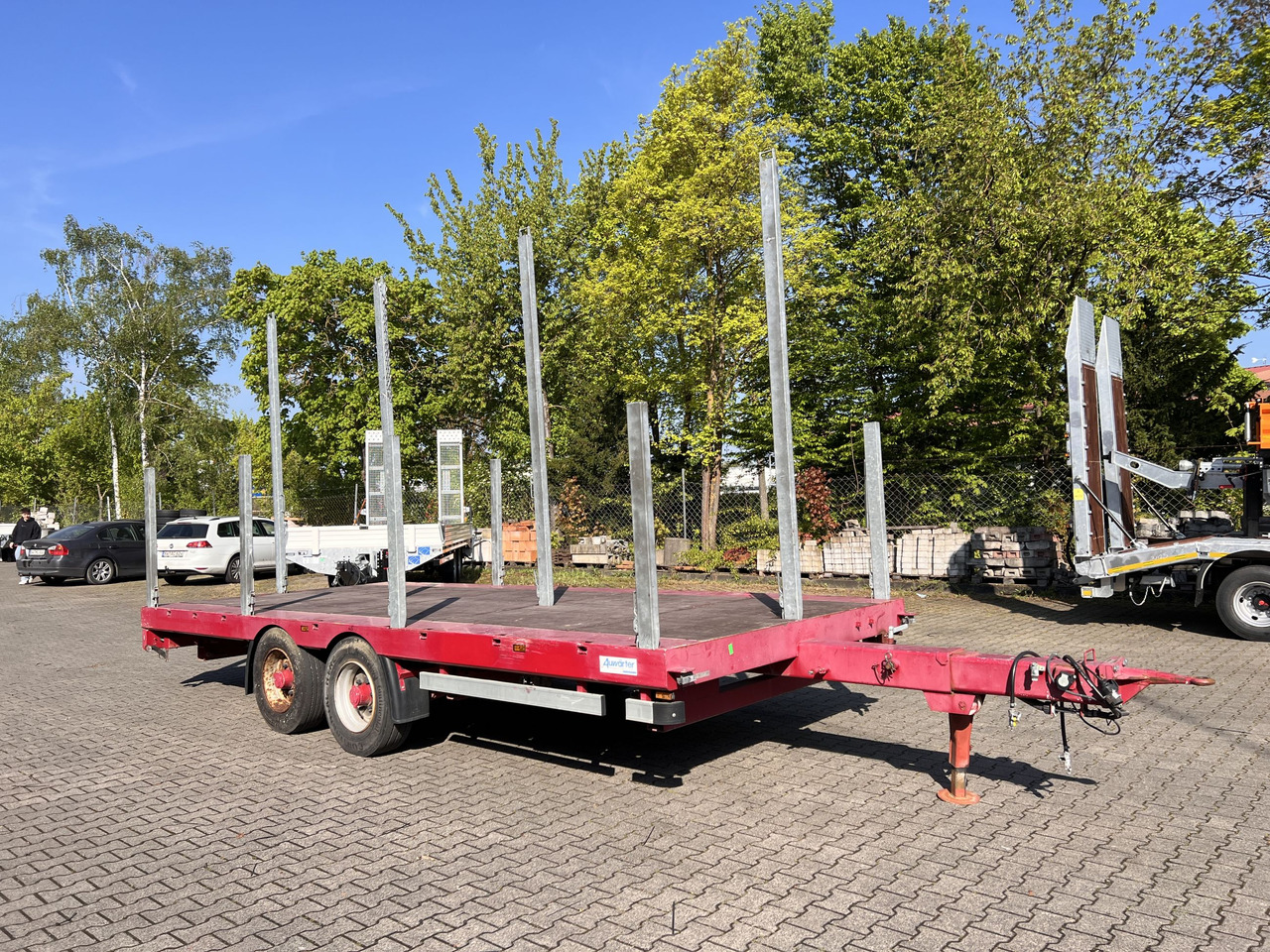 Auwaerter X-LTL110 Tandempritsche, ausziehbar - Reboque plataforma/ Caixa aberta: foto 5 Auwaerter X-LTL110 Tandempritsche, ausziehbar - Reboque plataforma/ Caixa aberta: foto 5