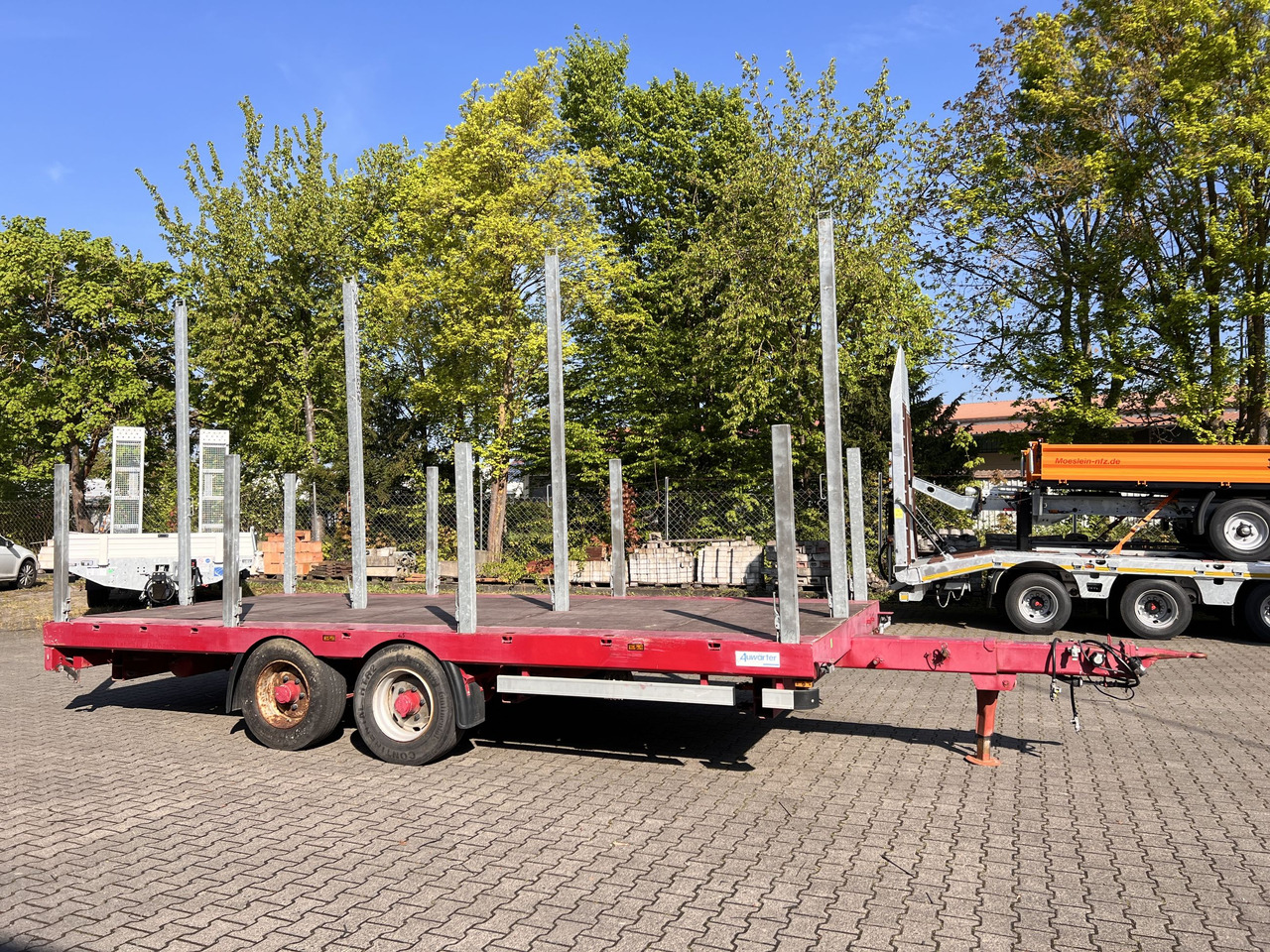 Auwaerter X-LTL110 Tandempritsche, ausziehbar - Reboque transporte de madeira: foto 1 Auwaerter X-LTL110 Tandempritsche, ausziehbar - Reboque transporte de madeira: foto 1