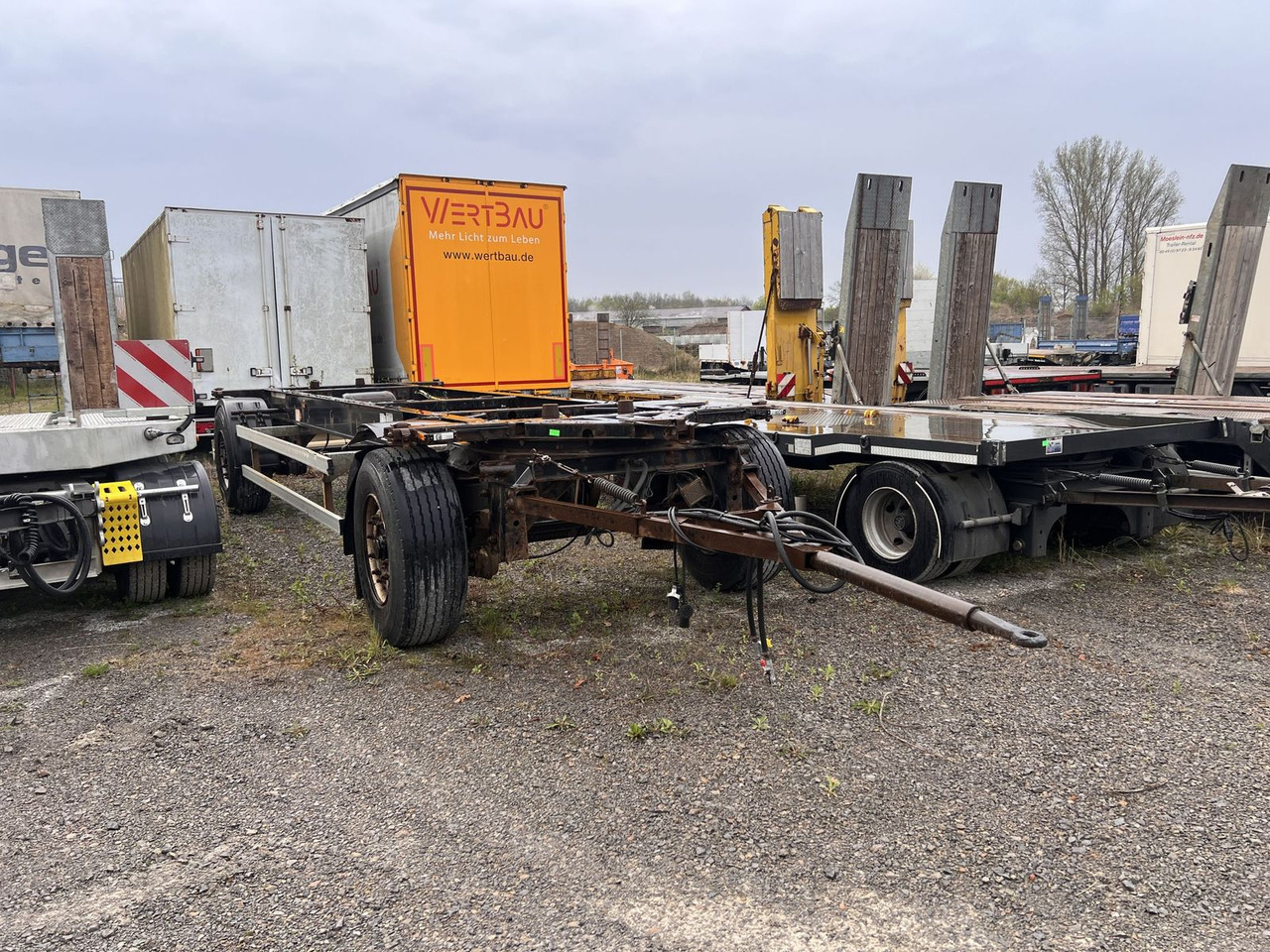 Krone 2 Achs Wechselanhänger BDF - Reboque transportador de contêineres/ Caixa móvel: foto 2 Krone 2 Achs Wechselanhänger BDF - Reboque transportador de contêineres/ Caixa móvel: foto 2