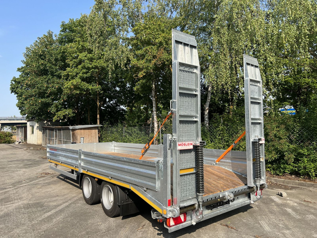 Möslein 14,4 t Tandemtieflader, 7,20 m langNeufahrzeug - Reboque baixa: foto 5 Möslein 14,4 t Tandemtieflader, 7,20 m langNeufahrzeug - Reboque baixa: foto 5